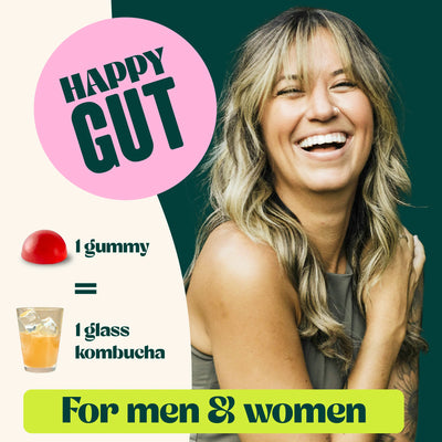 BoochBod Probiotic Kombucha Gummies (Berry Bliss)